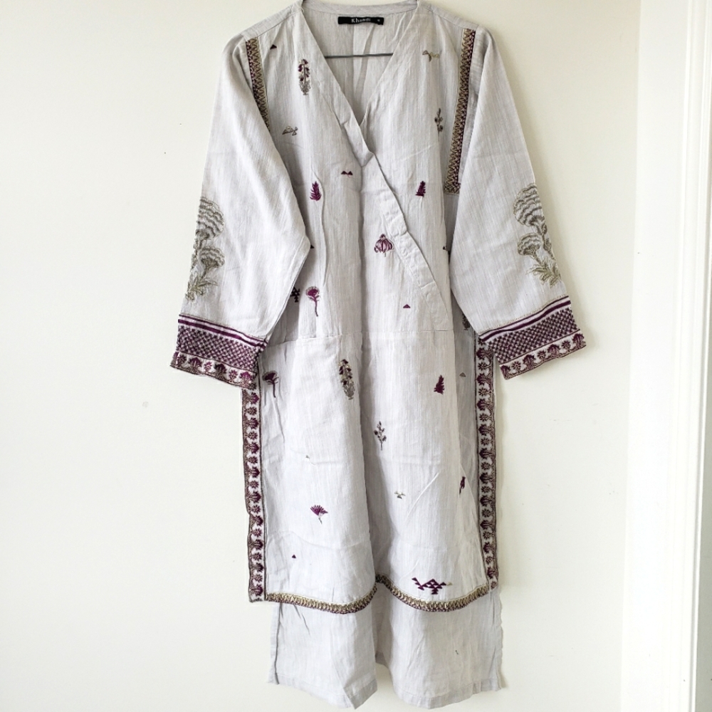 Embroidered traditional kurta/tunic/top